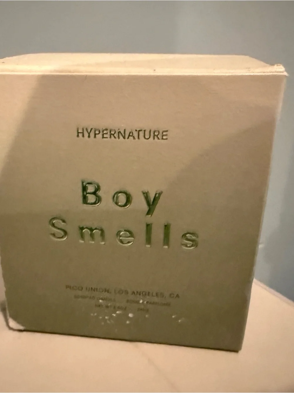 Boy Smells NIB Agua de Jardín Green Scented Candle discontinued